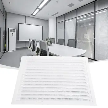 1ks šířka 50/60/80 mm hliníková slitina skříňka větrací otvor mřížka dekorace kryt skříň boty šatník síťovina kryt otvoru hardware 8 nejlepší prodej kryt větracího otvoru - №4