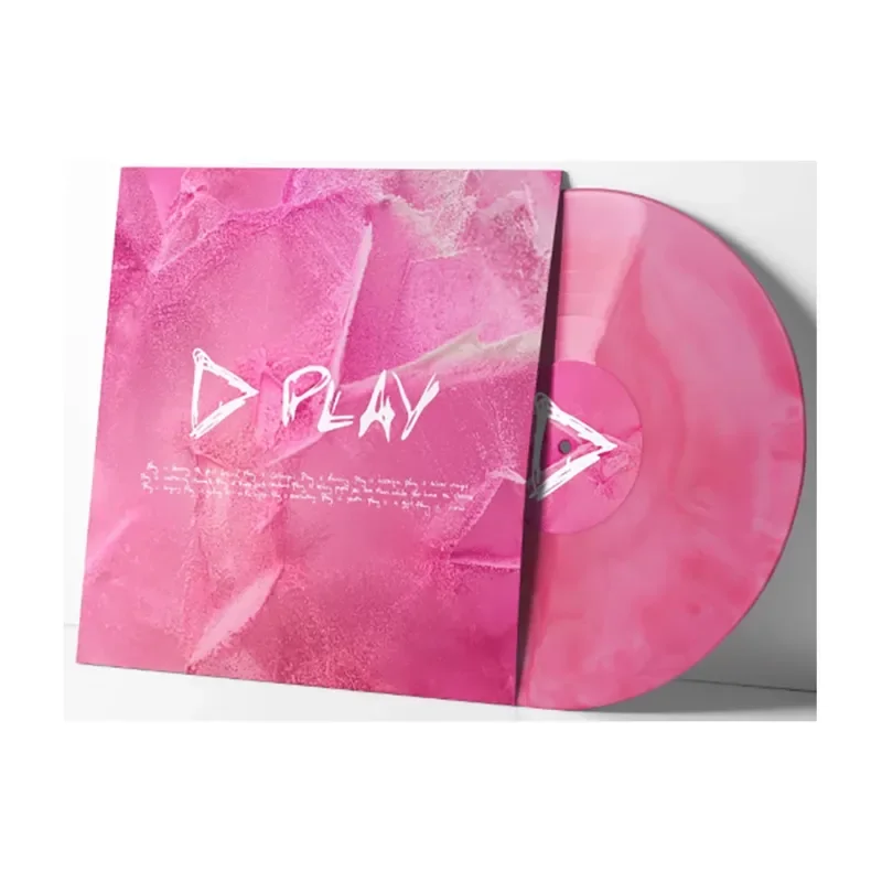 

for Boss Huang for Ed Sheeran for Ed Sheeran Play 2LP Pink and White Colored Vinyl Record Brand New Unopened Genuine