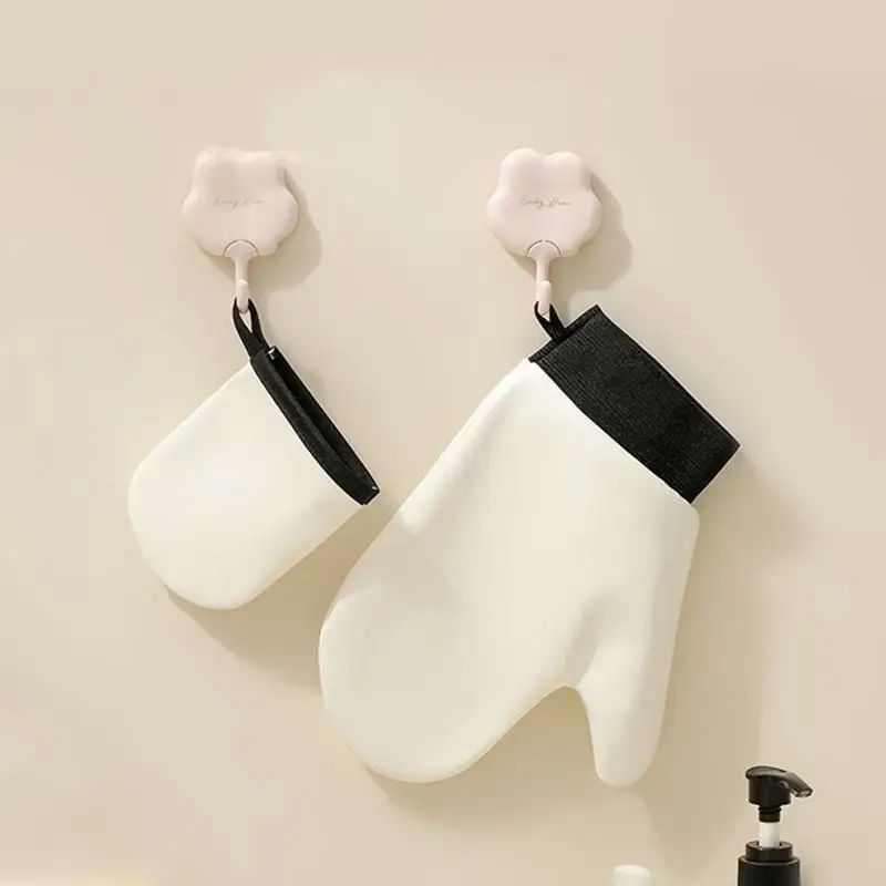 Gant de Lotion pour le corps, auto-bronzant, Double face, empêche les mains collantes, applicateur en cuir à séchage rapide, applicateur de maquillage, 2 pièces