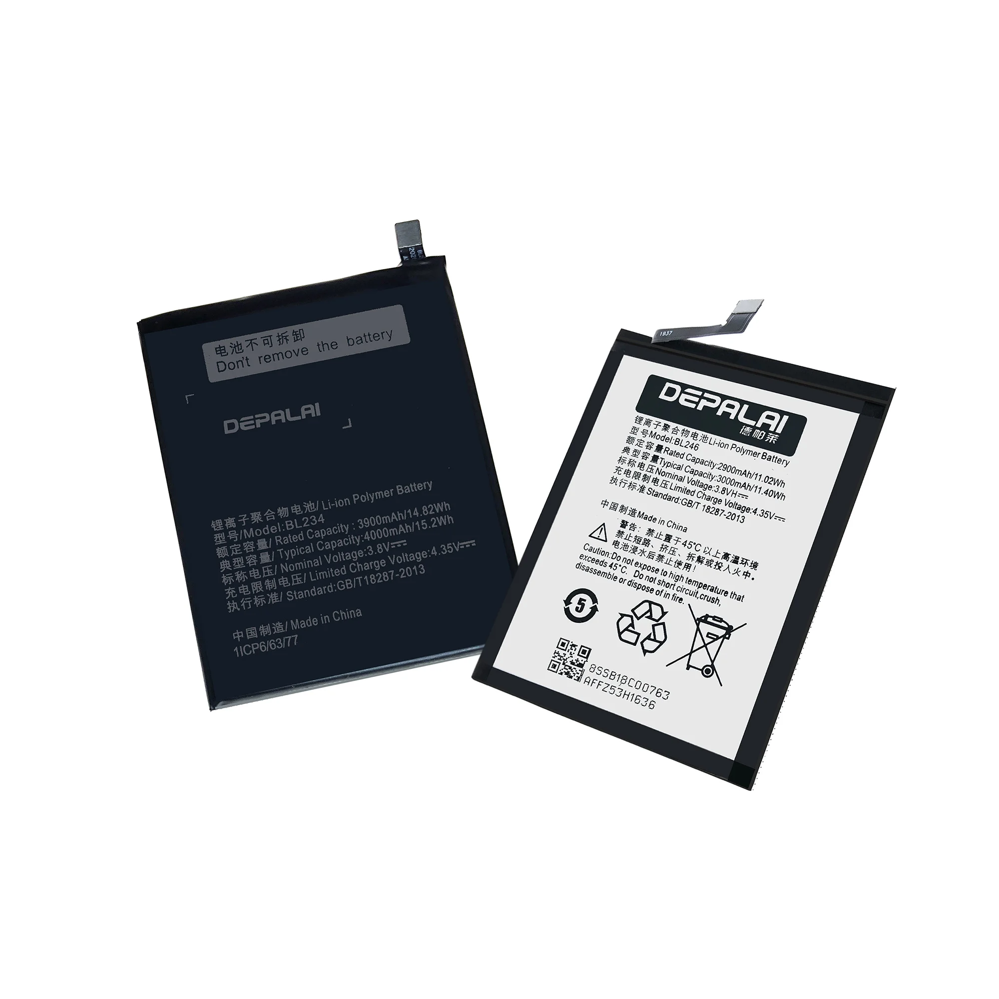 Аккумулятор BL234 BL244 BL245 для Lenovo P1mA40 Vibe P1A42 s1 S60 Shhot Z90 Z1, аккумулятор BL246 BL250 BL255