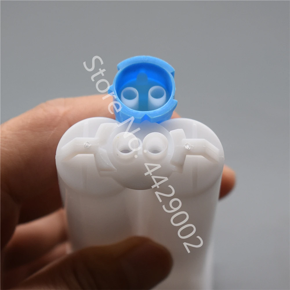 2500 Stück 1:1 Statischer Mischer AB-Klebstoff Statisches Mischrohr Epoxidharz-Mischdüsen-Set für 50ml 1:1 AB-Klebstoffe – Detail 3