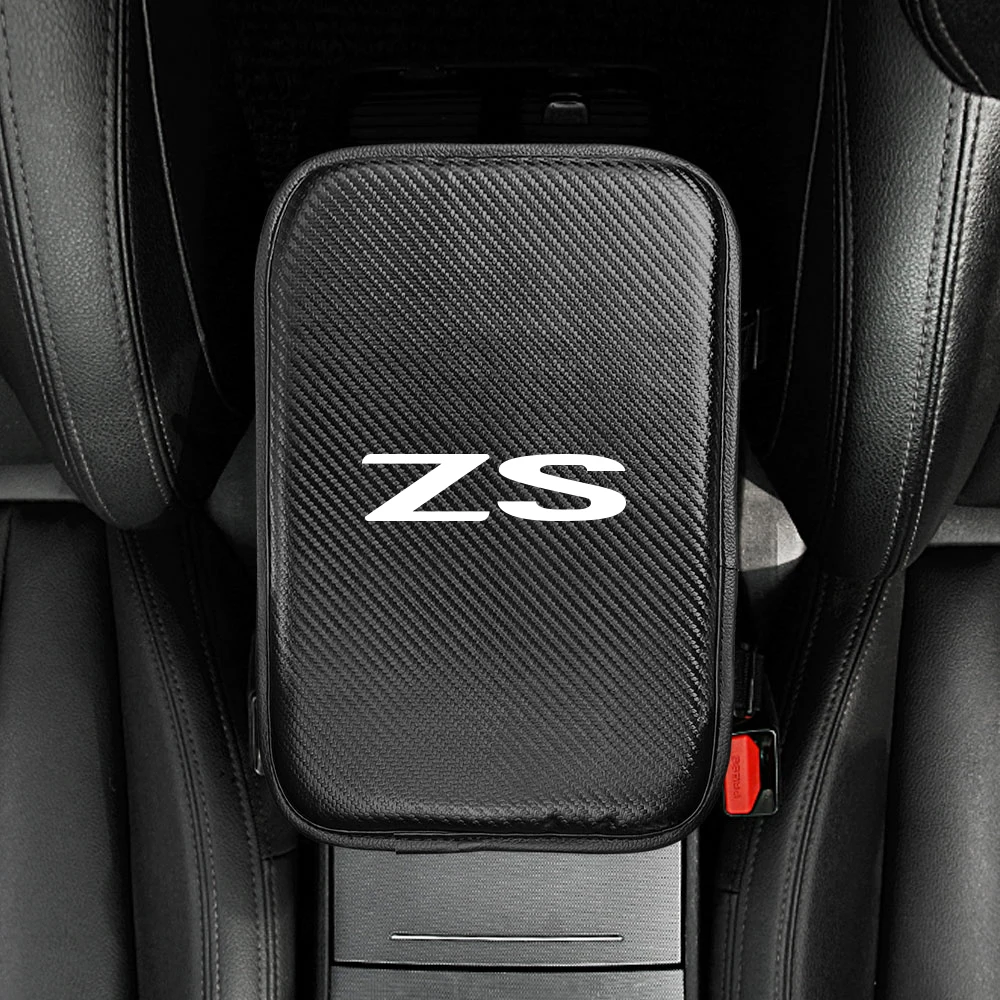 Car Armrest Mat Non Slip Protective Cover Auto Interior Accessories For MG ZS EV ZR ZX ZT HS GT GS TF Hector Mulan Gundam MG3