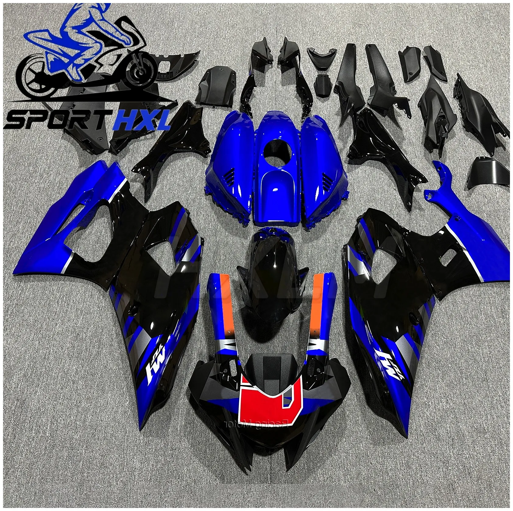 2024 For YAMAHA YZF-R7 R7 Pure Dry Carbon Fiber Winglets Parts Fairing Fenders Panels Cover Kits Cowl | Racing Motor Store