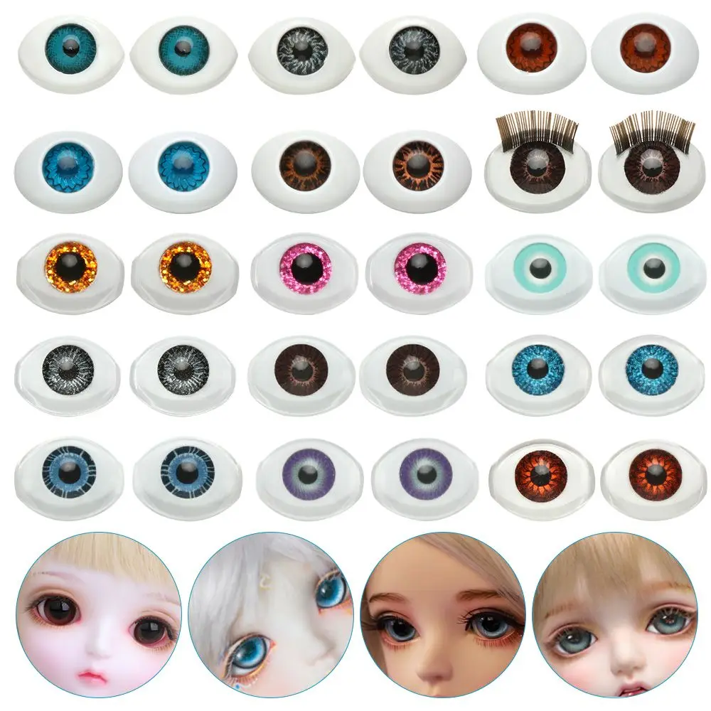 1Pair Girl Gift For BJD Dolls Puppet Making  Safety Eyes DIY Craft Accessories Dinosaur Eye