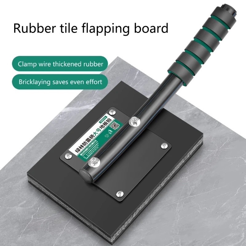 Rubber Clapper Tile Paving Tool Hammer for Even Laying of Tiles and Floor