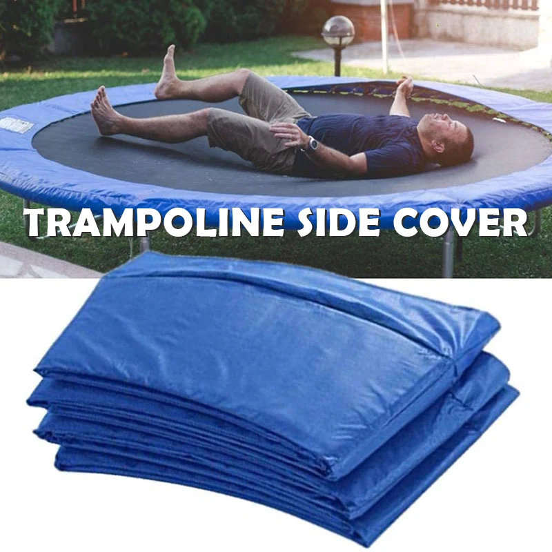 Trampoline  Mat Trampoline Safety Enclosure With Poles Trujump 14\' Trampoline With Safety Enclosure