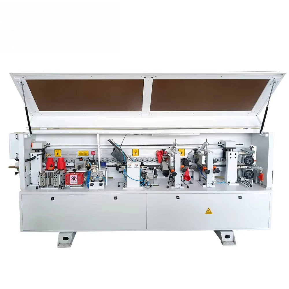 China Hot Compact Door Cabinet Automatic Edge Banding Machine With Pre-milling Function Edge Banding Machine