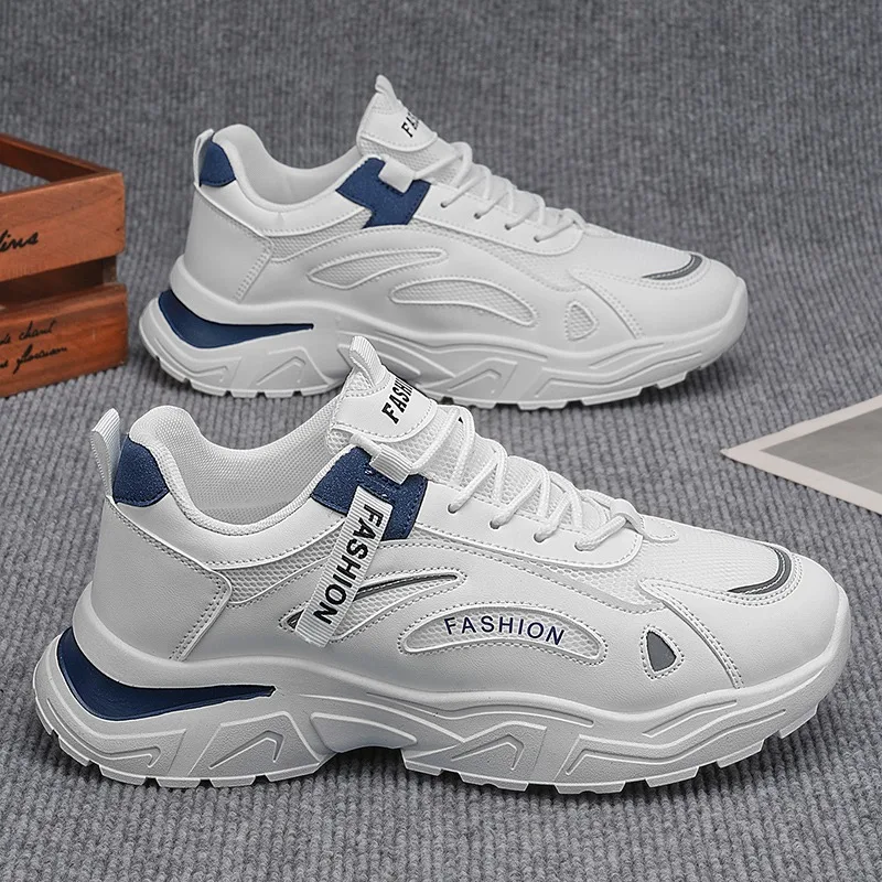 

Мужские кеды 2026: Новая модная коллекция, дышащие повседневные низкие белые кроссовки из канваса для весны и лета