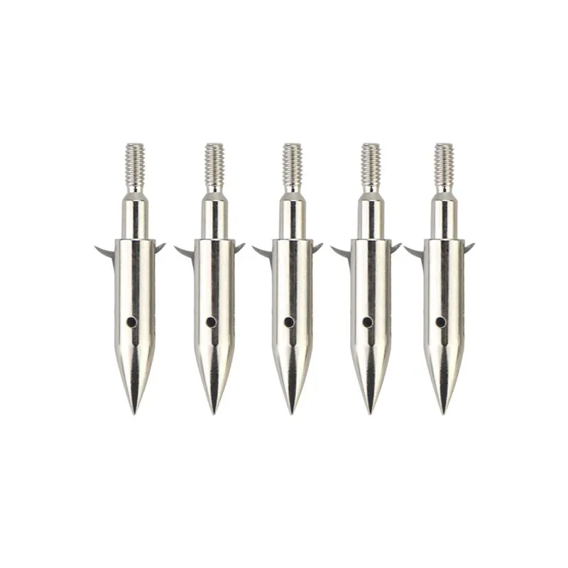 6/12Pcs 160 Grain Bowfishing Arrowheads 2 Expandable Broadheads Tip Point Outdoor Fishing Hunting Shooting Archery Accessories