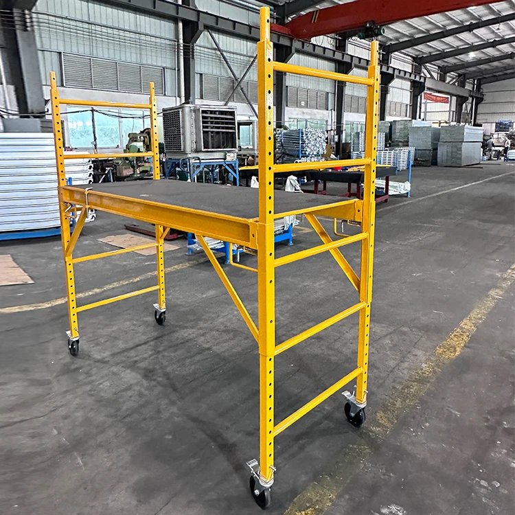 Stroiki konserwacyjne, mobilne stroiki typu Baker, wielofunkcyjne stroiki na kółkach do konserwacji domów.