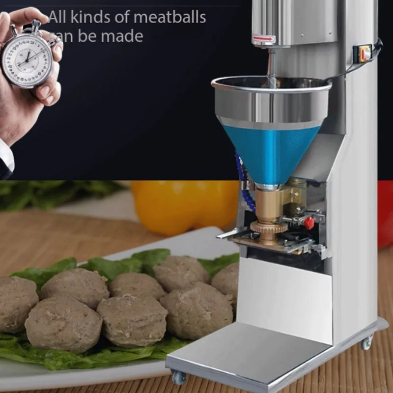 Commercial electric meatball forming machine automatic beef fish meat pork meatball forming machine for sale at low price