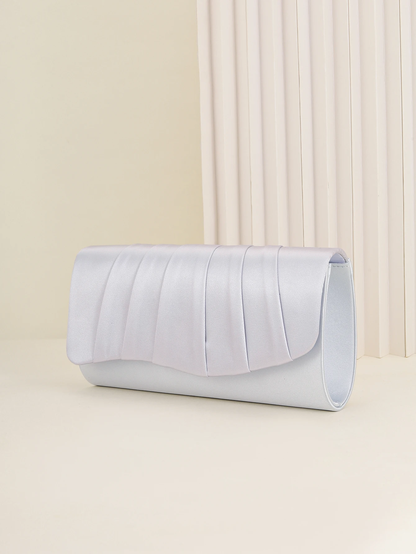 Damen-Dinner-Tasche, plissiert, einfarbig, Clutch, Party, Abendessen, Hochzeit, leicht, luxuriös, Umschlag, Abendtasche für Abschlussball, Abendessen/Bankett – Detail 33