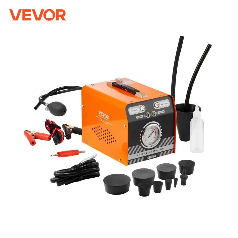 VEVOR Automotive Smoke Machine Leak Detector EVAP Smoke Leak Tester Dual-Mode Diagnostic for Vacuum Fuel Pipeline System Testing