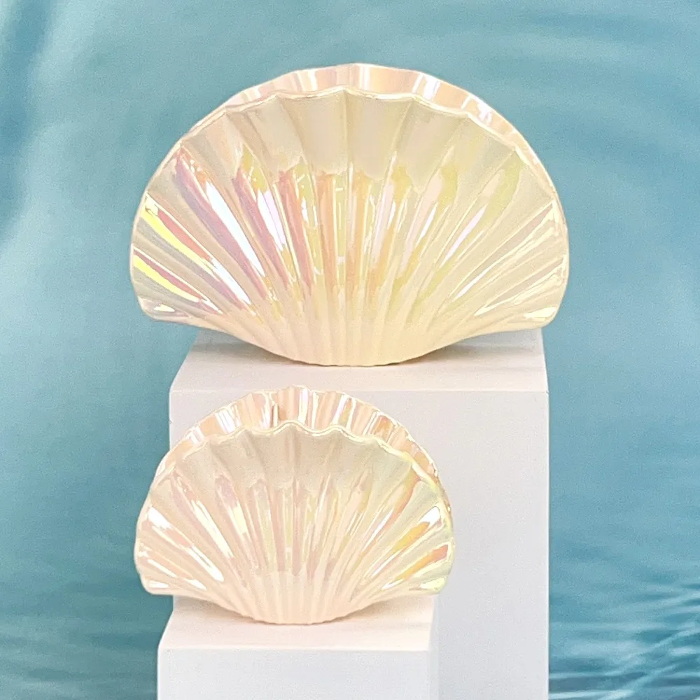 New Gradient Shell Hair Claw Clips Ocean Beach Girl's Hair Clip Conch Seashell Headwear Hair Accessories