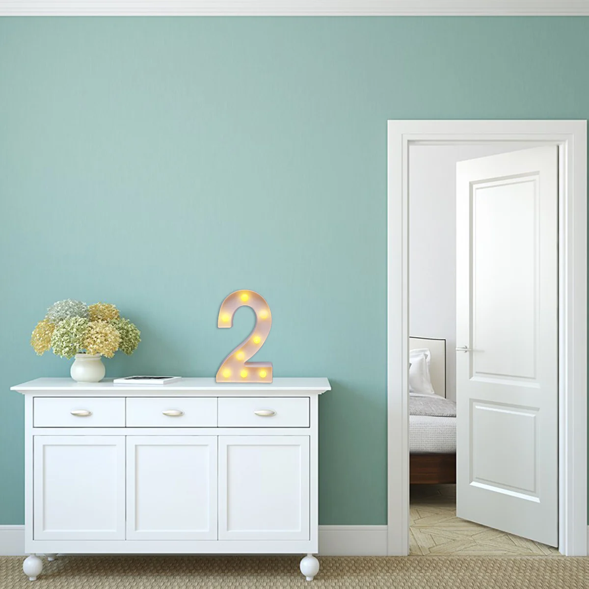 

1 шт. светодиодный светильник с номером, шатер, светящийся декоративный знак для вечеринки, свадьбы, дня рождения, ночи, шатер, огни, знак