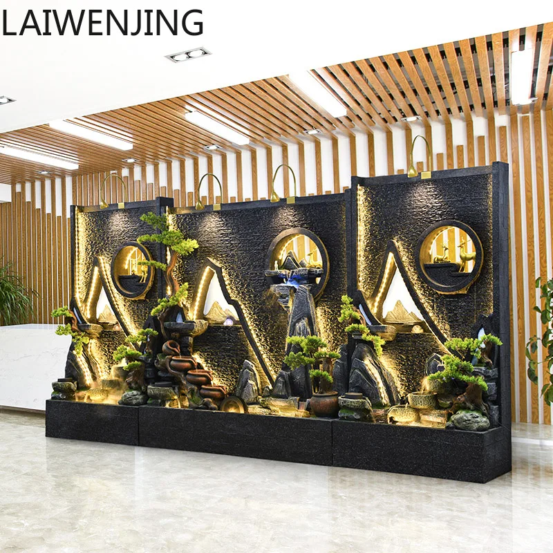 

SGF New Chinese Style Water Curtain Wall Screen Rockery Fountain Ornament Landscape Decoration