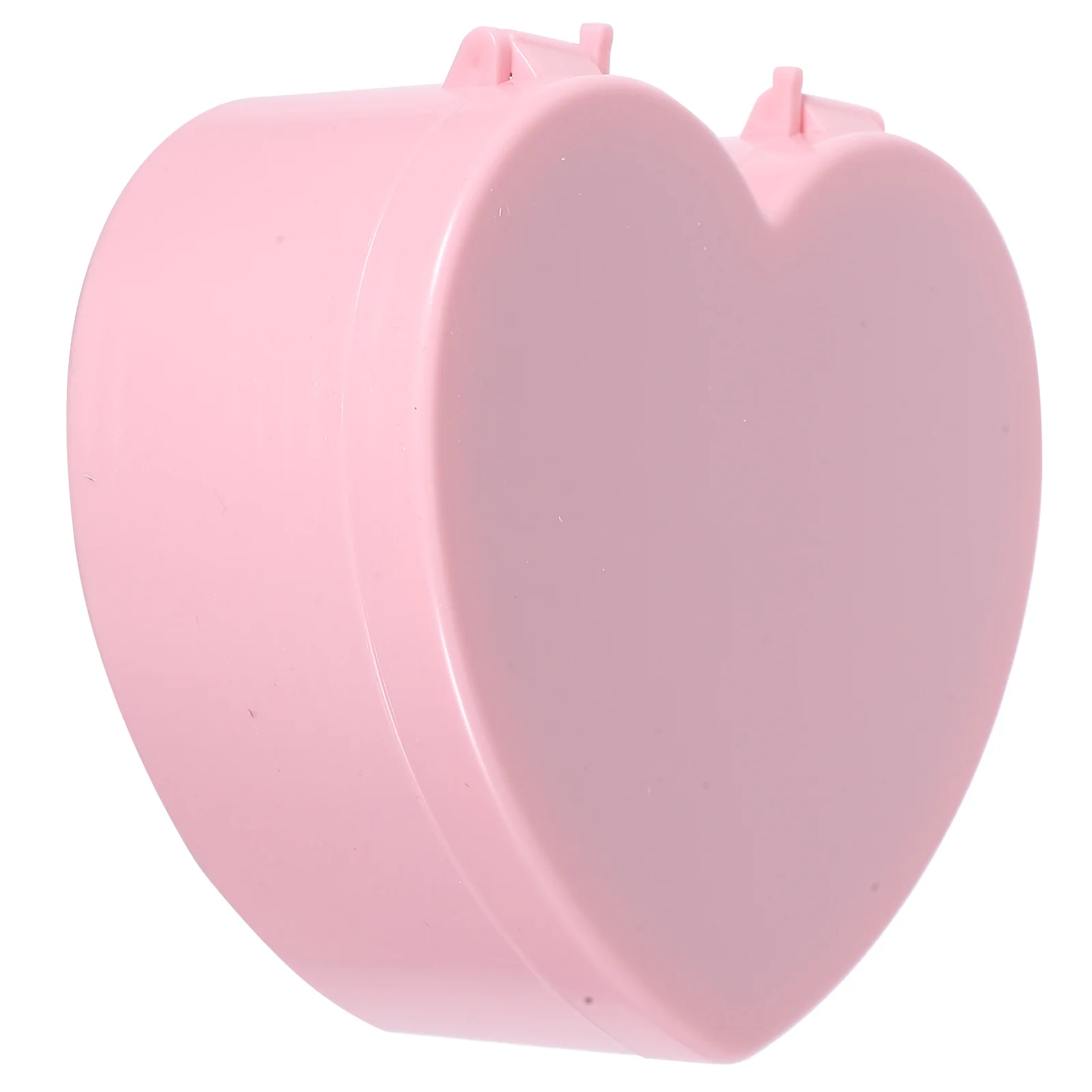 

1Pcs Premium Heart Shaped Jewelry Box With Mirror Double Layer For Organizing Small Items
