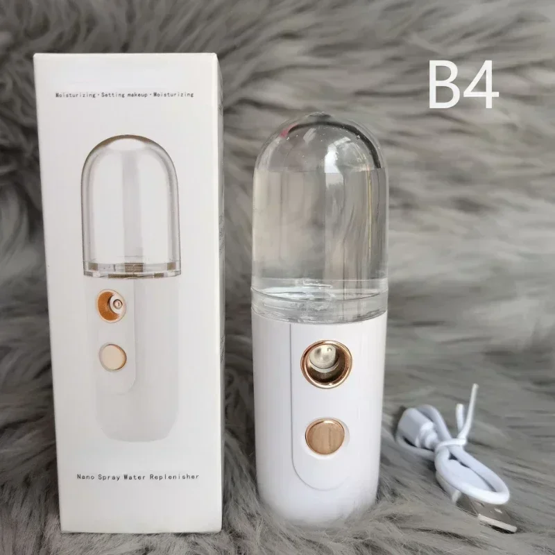 1PC Nano Spray Moisturizing Facial Steamer USB Cold Spray Machine Humidifier Mini Portable Beauty Humidificador Skin Care Tool