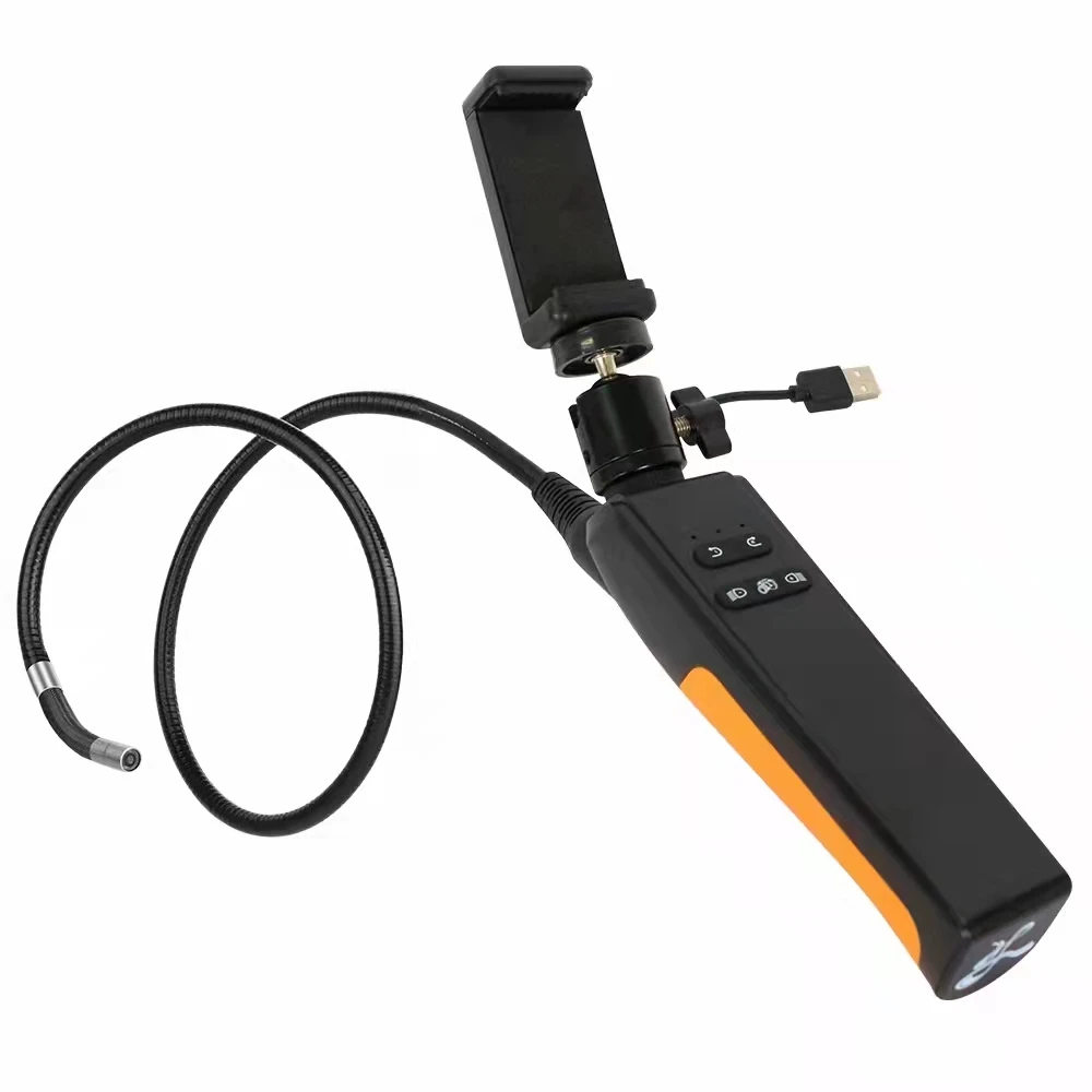 8.5MM HD Endoscope Camera  TYPE C USB Android IP67 Waterproof 3 in 1 snake industrial  Borescope Camera