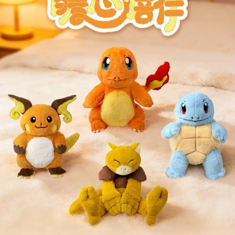 Pokemon Center Genuine Warm Companion Series Plush Toy Dolls Charmander Pillow Cute Soft Birthday Christmas GIft