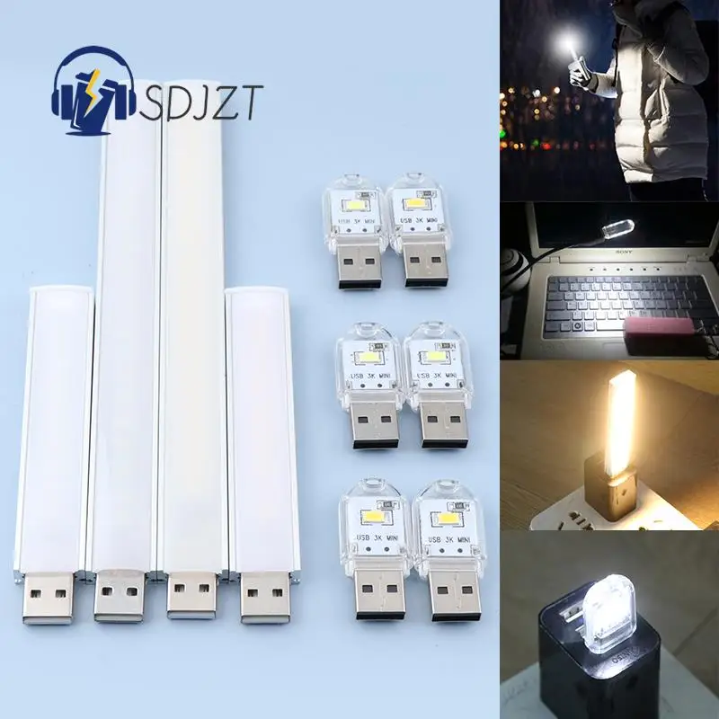 USB LED Light Ultra Bright Reading Book Lamp 2/10/20 Led Night Light For Power Bank PC Laptop Notebook