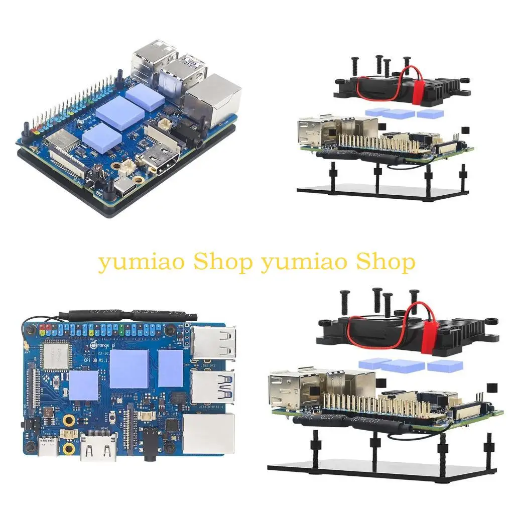 

587B для материнской платы 3B, корпус из алюминиевого сплава, пассивная охлаждающая коробка