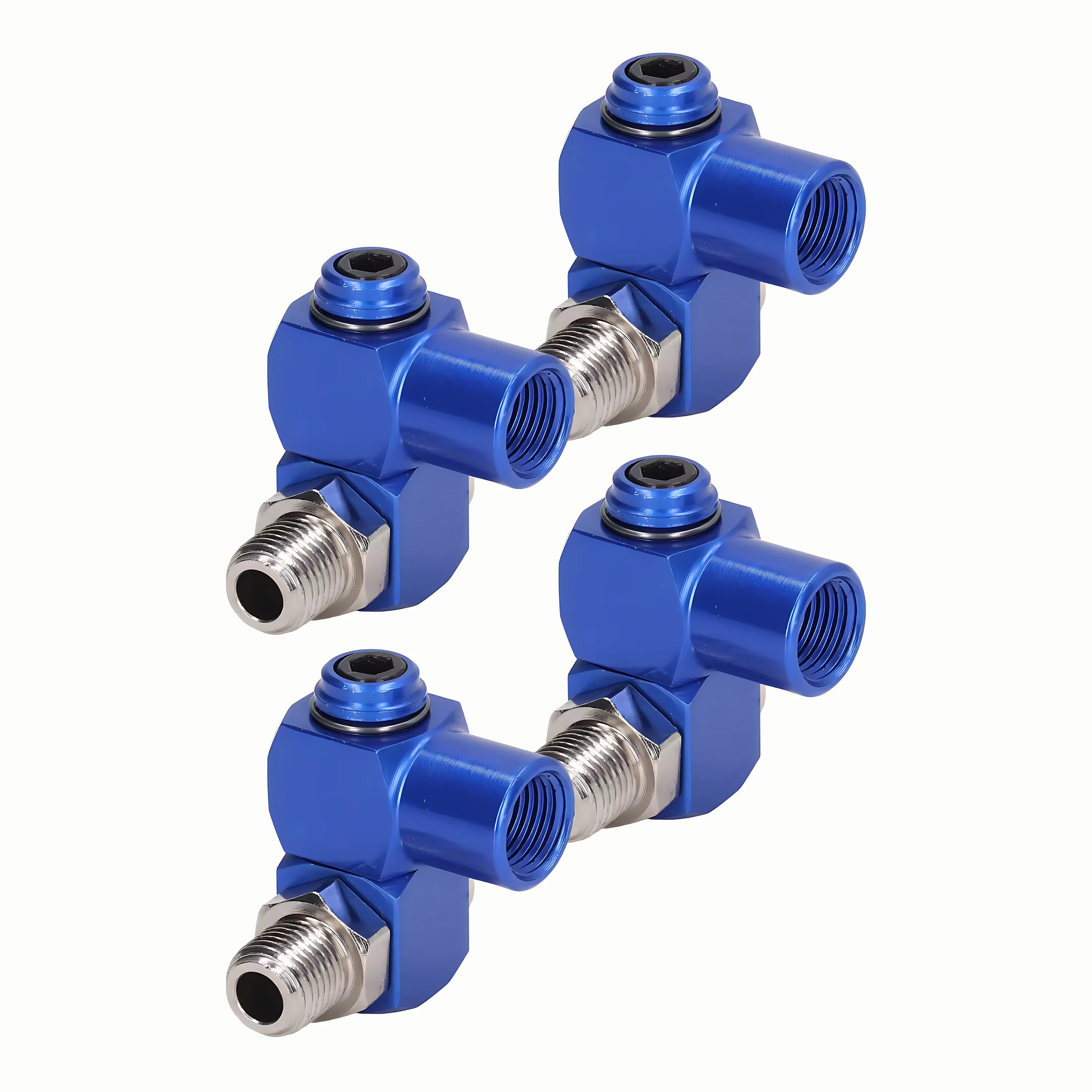 360° Swivel Air Hose Connector, 1/4