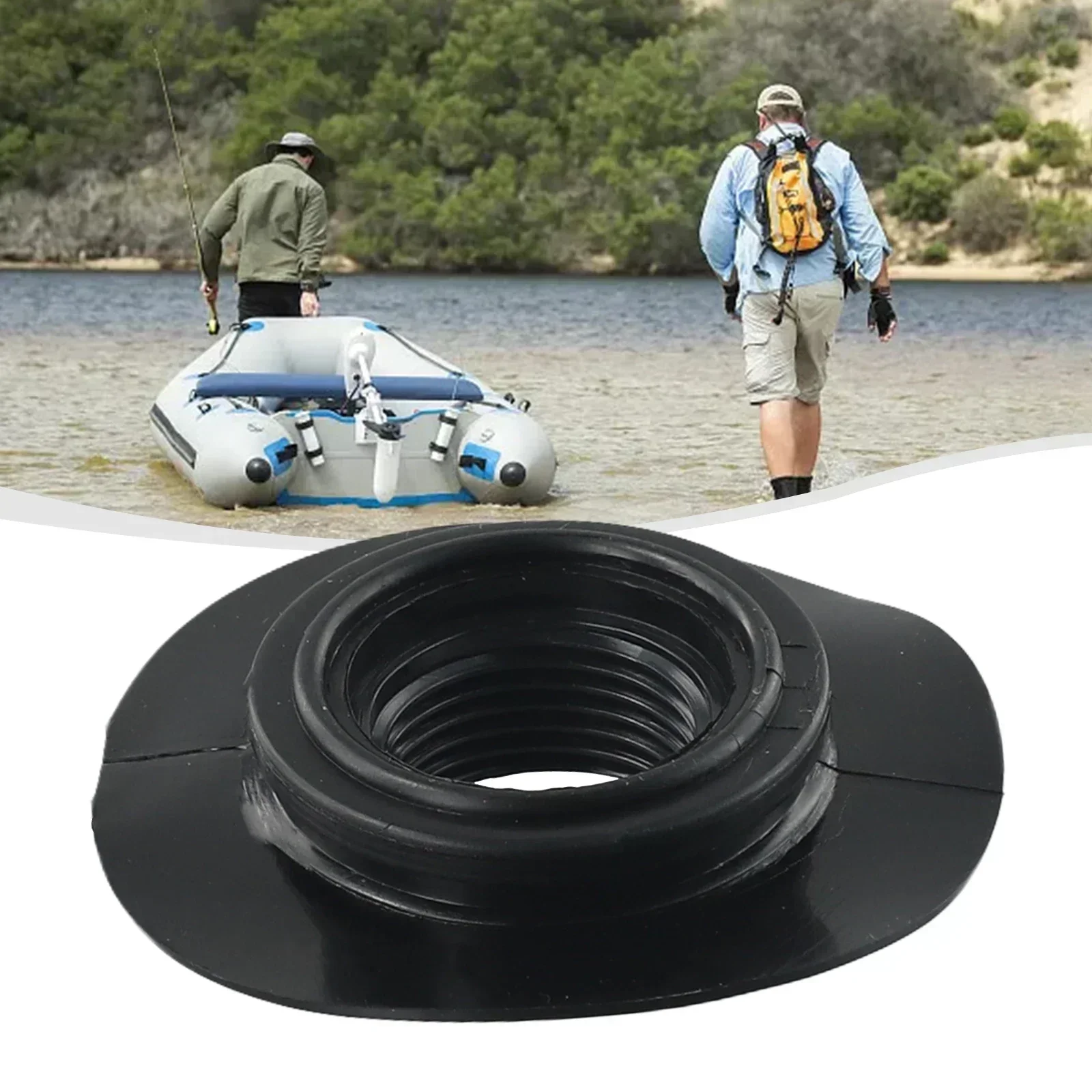 High Quality Practical For Intex Inflatable Boat/jilong Fishing Boat/ Airbed Octagonal Gas Valve 2-in-1 38g/set