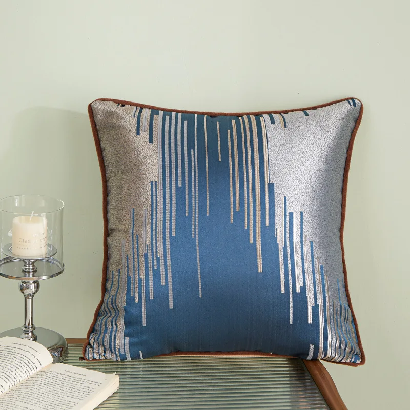45x45cm Embroidery Luxury Jacquard Cushion Cover  Quick-Sand Cushion CoversHome Decor Sofa Pillow Cover Decorative Pillowcase