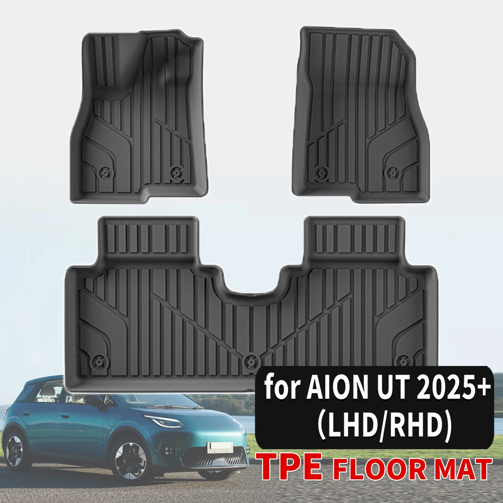 

for GAC AION UT 2025 2026 3D Maxpider Style TPE Floor Mats Full Coverage Heavy Duty All Weather Accessories
