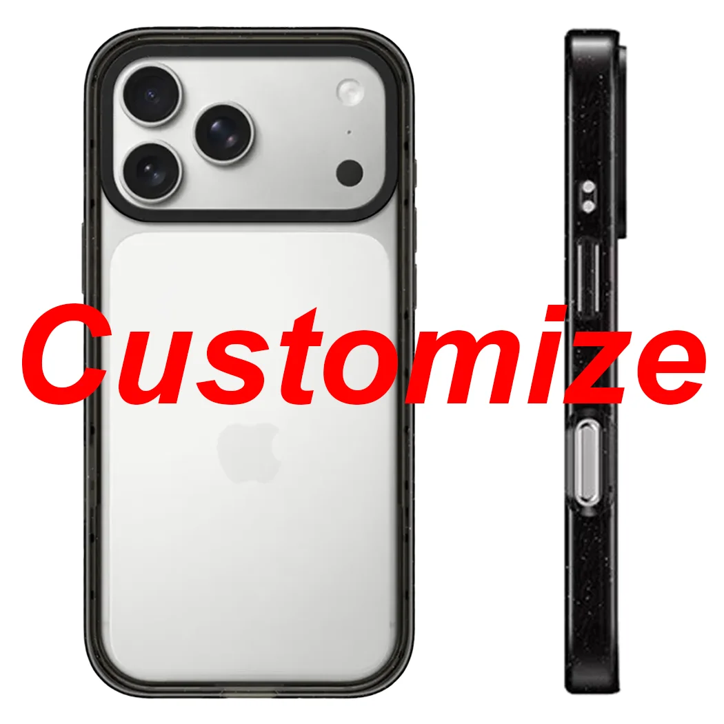 

Impact Bumper Acrylic Border Phone Cover for IPhone 12 13 14 15 16 17 Pro Max Case for IPhone 17Air