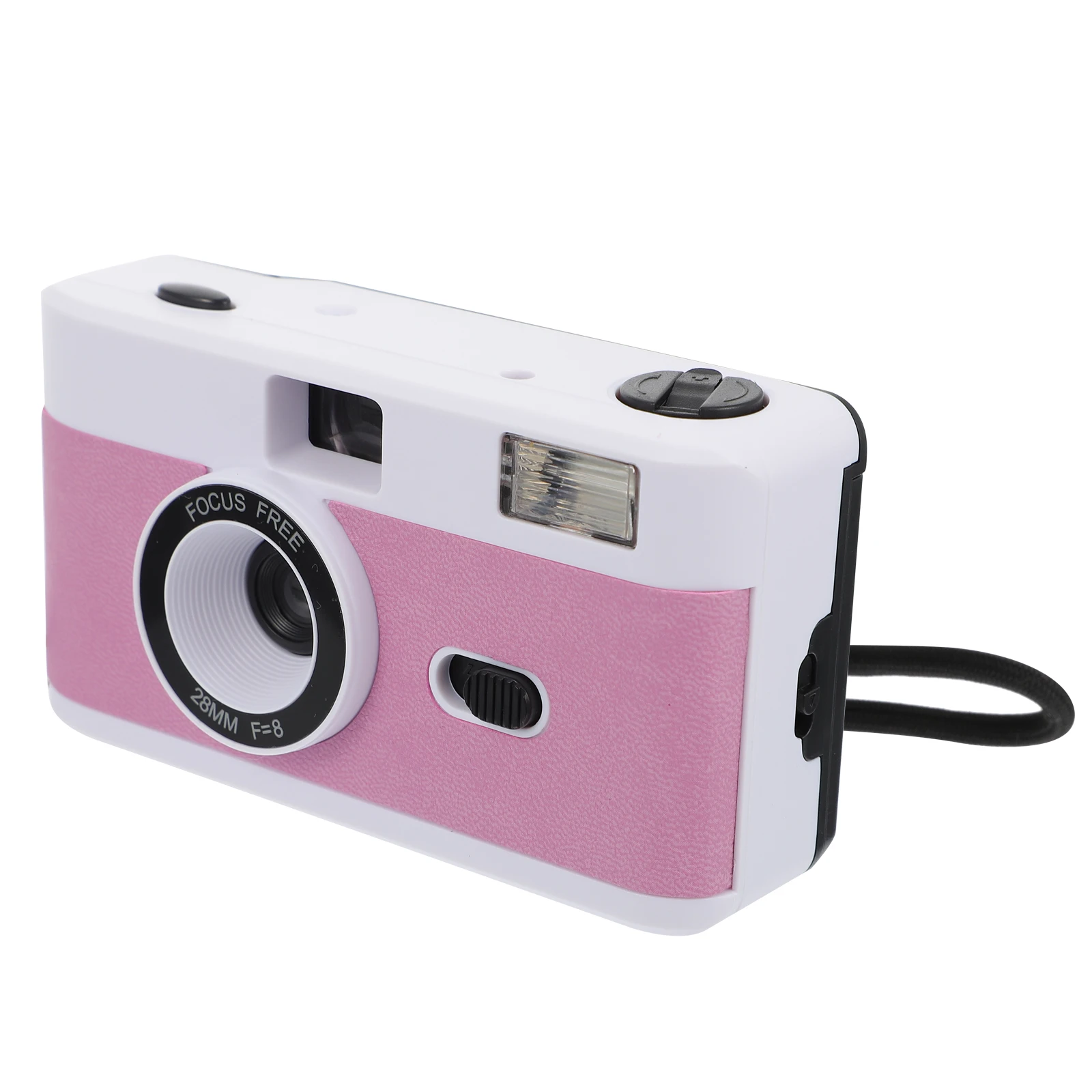 

Retro Film Reusable Purple White Flash Takes Photos Vintage Camera Reusable Camera Long Material