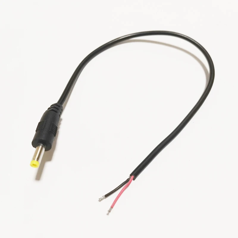 NCHTEK prosto DC 4.0x1.7mm męski wtyk zasilający przewód, DC przewód zasilający 4.0/1.7mm męski złącze Pigtail/darmowa wysyłka/8 sztuk