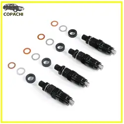 4Pcs Diesel Fuel Injector For Mitsubishi Pajero Triton Delica 4D56 4D56T 2.5L D4BX D4BA G6BAJ D4BF Engine Car Accessories Parts