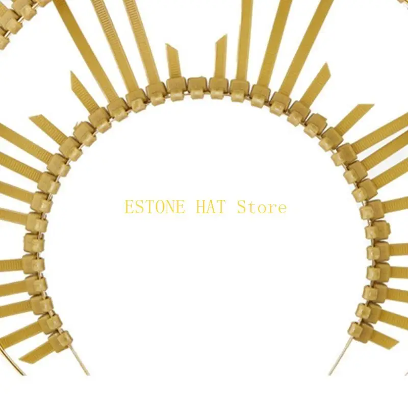 49MF Mary HaloCrown Headband Spiked Crown Headpiece Headpiece