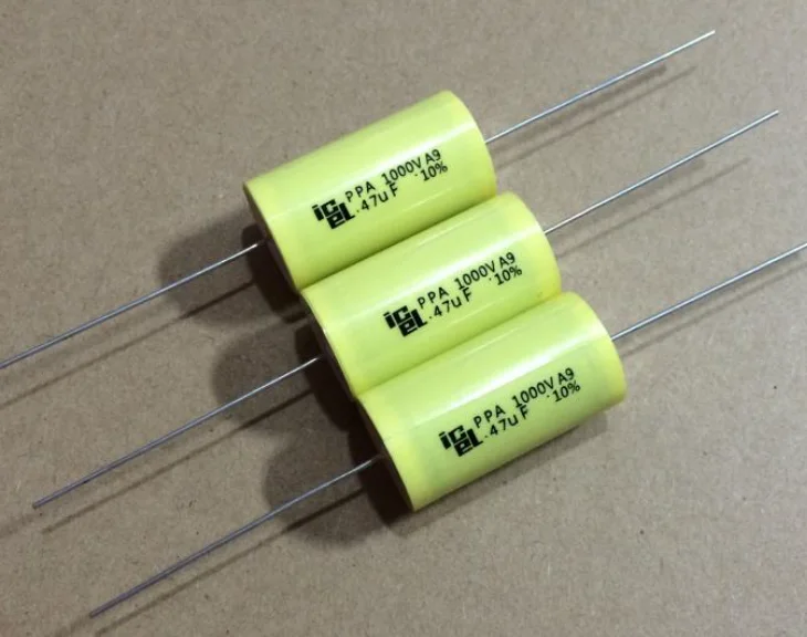 

0.47UF 1UF 4.7UF 1000V 1200V 600V copper pin audio coupling electrodeless capacitor