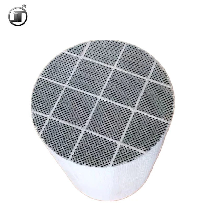 SIC DPF Diesel Soot Particulate Filter Honeycomb Ceramic Silicon Engine Parts 11.25X12 Inch