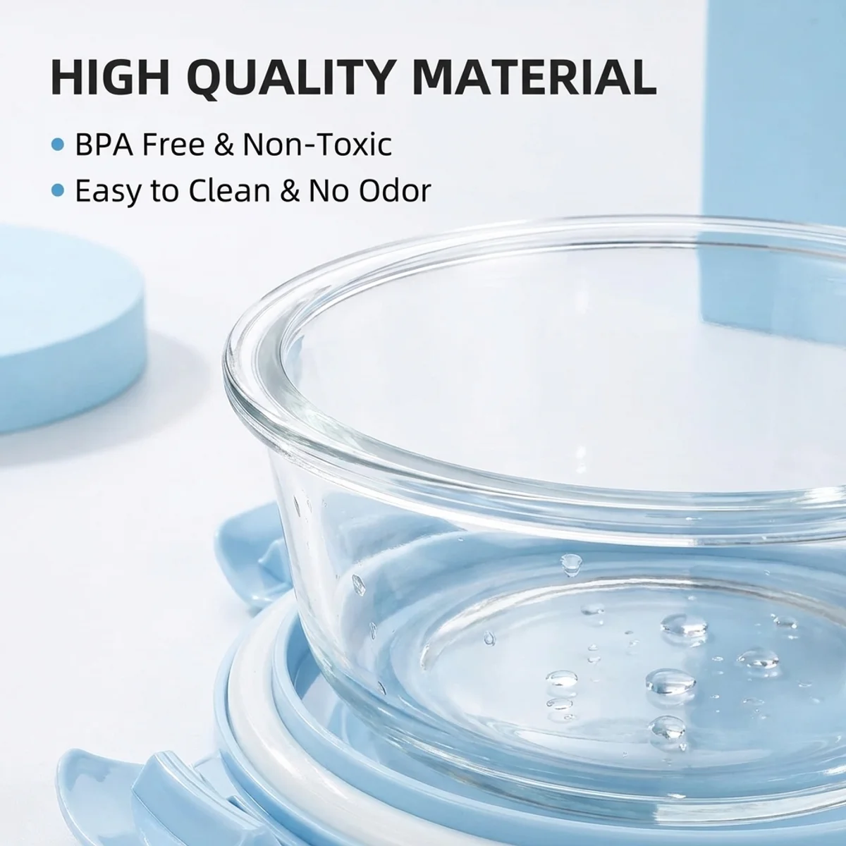 High Borosilicate Glass Food S - đánh giá và giá Meal Prep Glass Containers Oven Safe