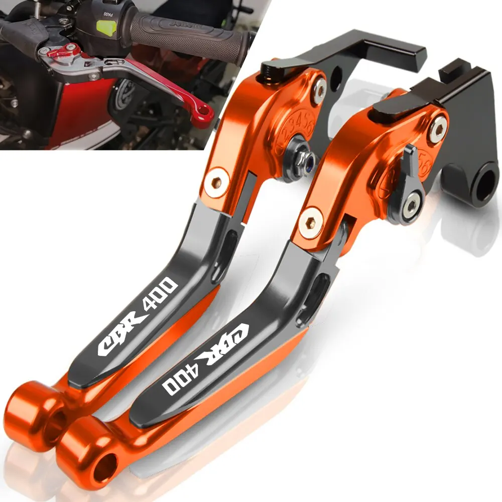 

For HONDA CBR400 1986 1987 1988 1989 1990 1991 1992 1993 1994 Motorcycle Adjustable Extendable Brake Clutch Levers Adapter