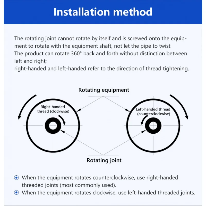 Imagem -06 - Canal Único 360 Graus Rotary Joint Alta Velocidade 4000 Rpm Press Clutch Ventilação Anel Deslizante de Fluido Aço Inoxidável