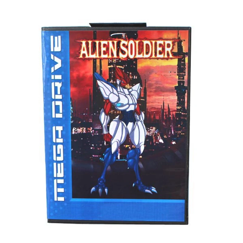 

Новое поступление Alien Soldier 16bit MD Game Card для Sega Mega Drive/Genesis в розничной упаковке