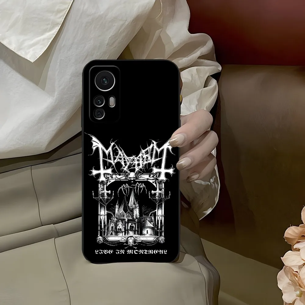 Mayhem Live In Leipzig Burzum Phone Case for Xiaomi Redmi Note 12 10 Pro POCO F4 F5 X5 Pro 12 13 11T Lite Ultra Shell Cover