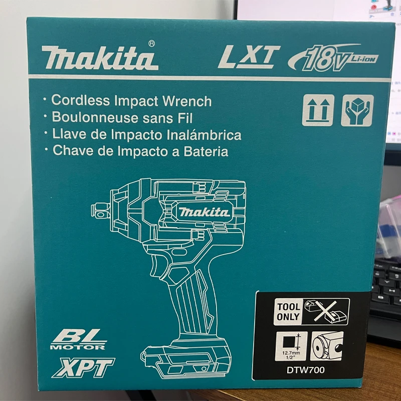 

DTW700 Genuine makita BL1860 18V Battery Power Tools Li-ion Replacement LXT BL1850 BL1840 for 18V Screwdriver