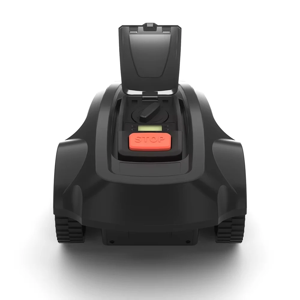 جزازة العشب الروبوتية المخصصة 4.0Ah للمروج حتى 600 متر مربع، شحن سريع ذكي نموذج سيارة صغيرة جزازة العشب