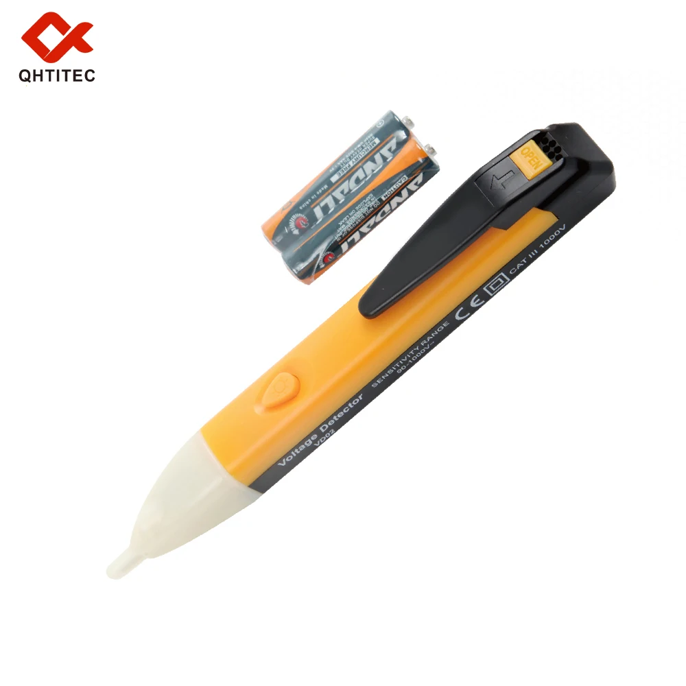 Non-contact Voltage Test Tool 90V-1000V Electrical Detector Pen VoltAlert Stick for Safety Inspection