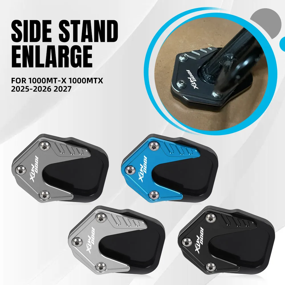 2026 2027 For CFMOTO CF MOTO 1000MT-X 1000 MTX 1000 1000MTX 2025+ Motorcycle Kickstand Side Stand Pad Plate Enlarger Extension