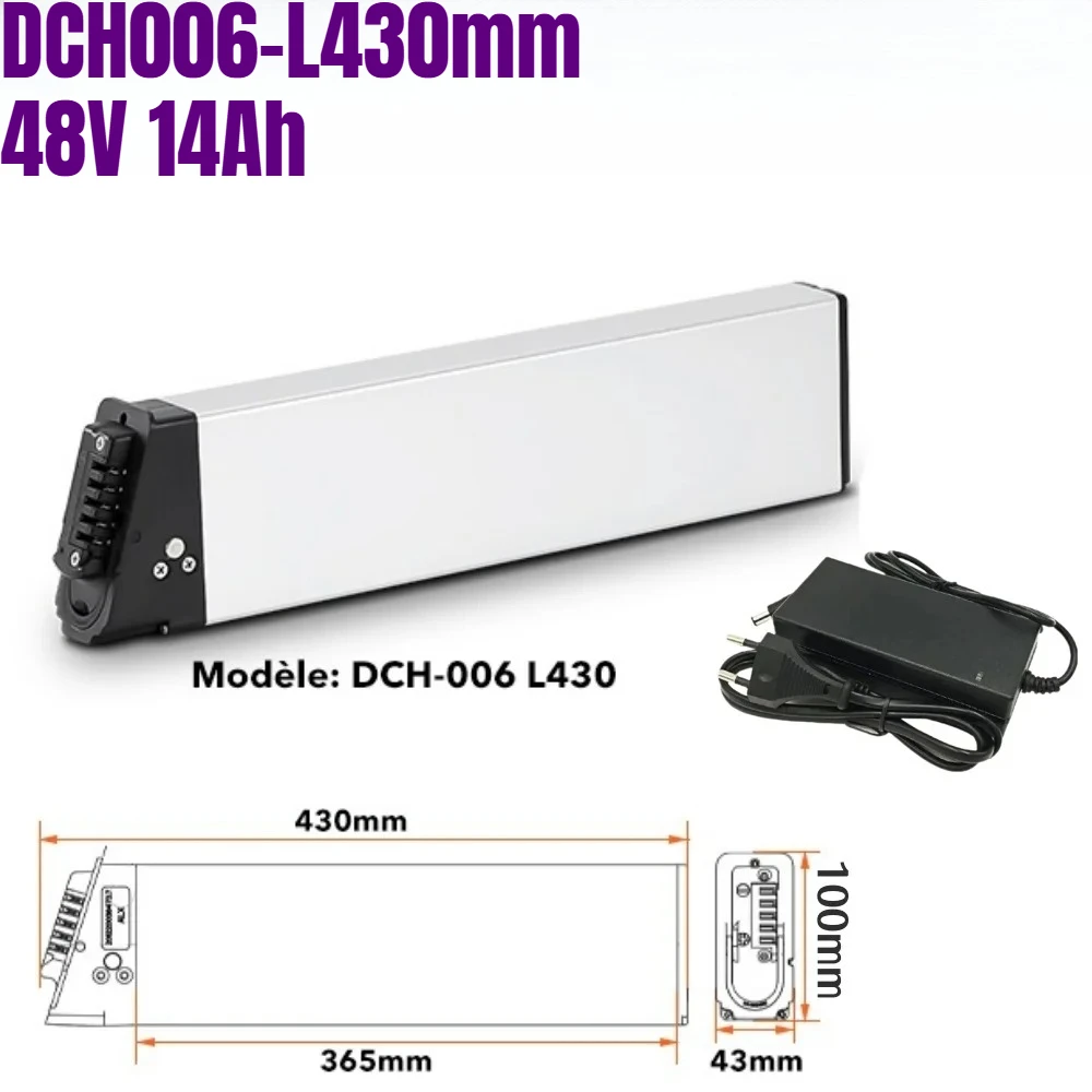 36V 48V 10.4Ah 12.8Ah 14Ah 17Ah Elektrische Vervangende Accu voor ADO A20 A20F MATE City Fiido M1 Vouwbare Accu - afbeelding 1