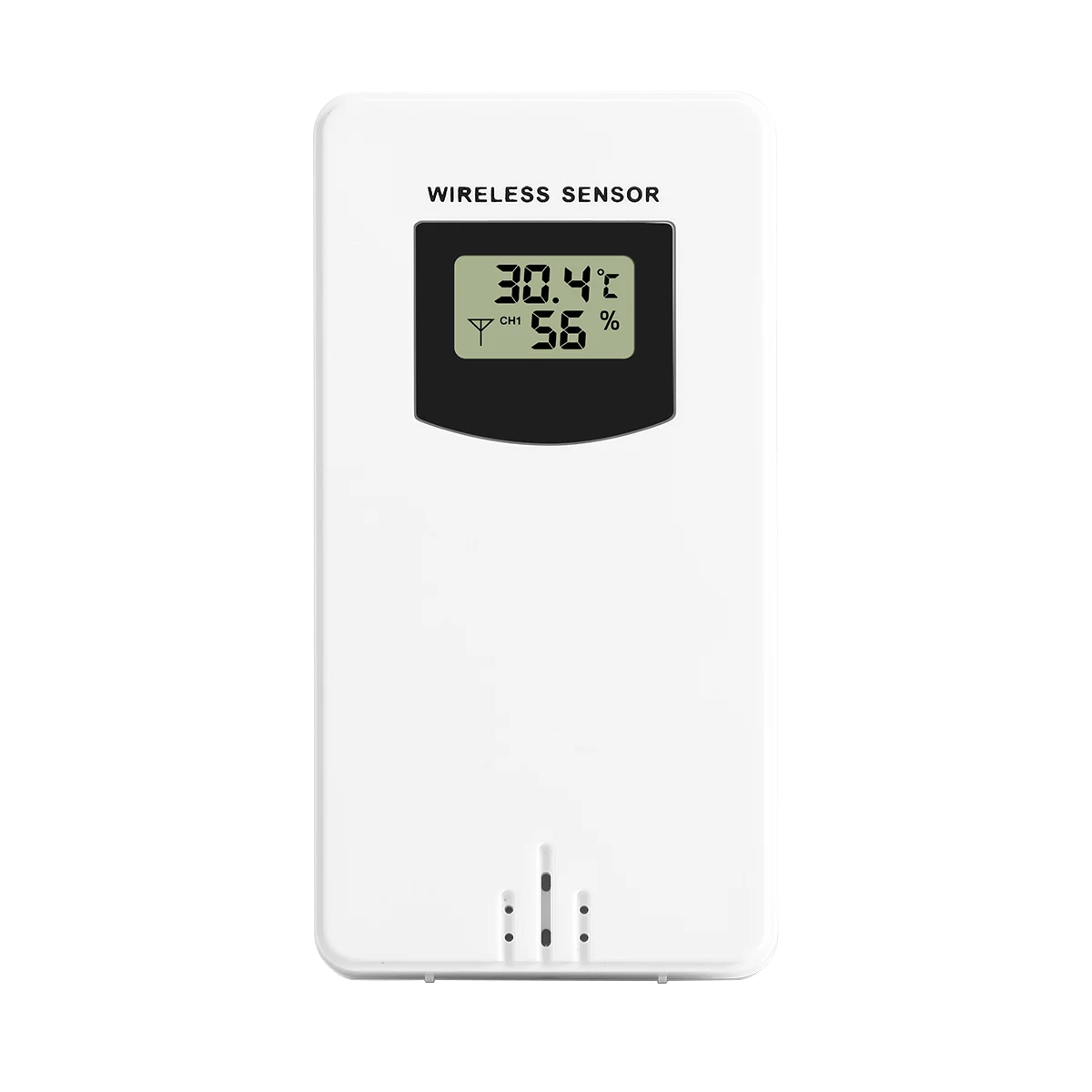 Electronic Digital Temperature Humidity Sensor Meter Hygrometer In/Outdoor Use Compatible with Weather Stations