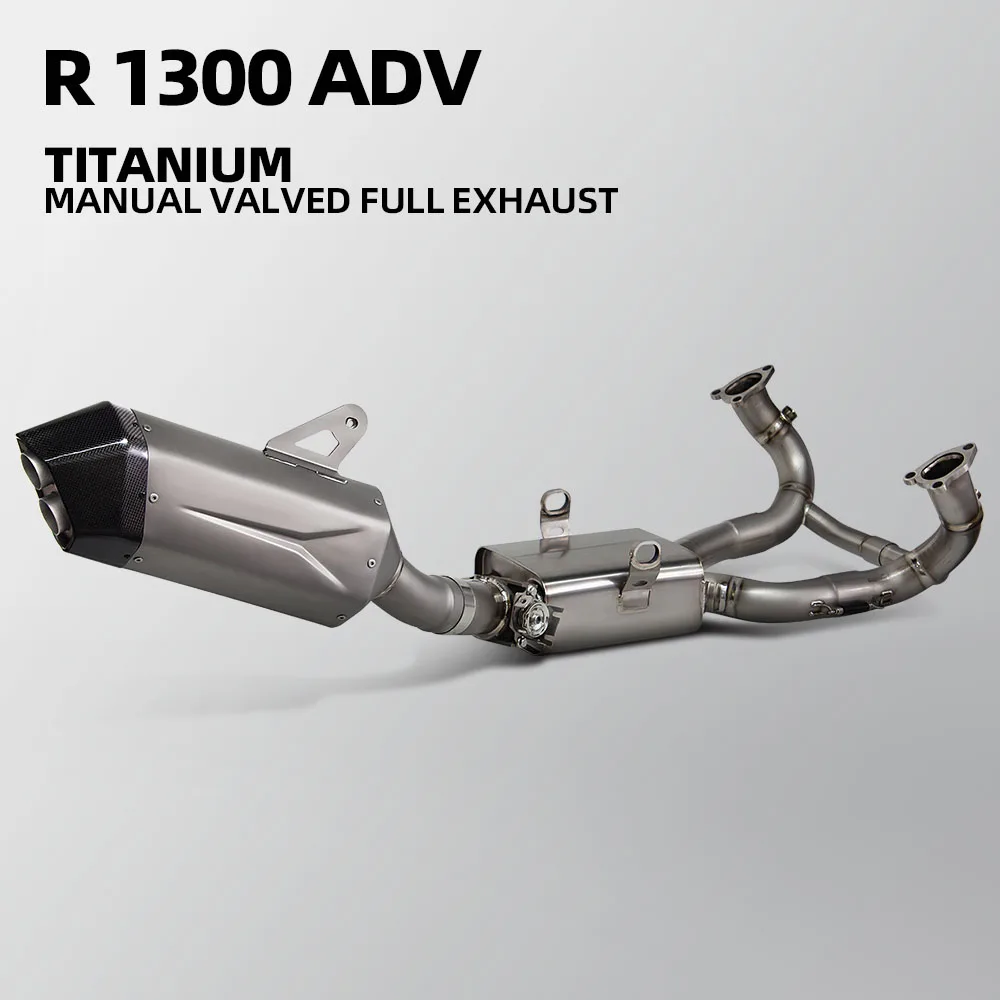1300ADV Exhaust System For BMW R1300ADV R1300 ADV Motorbike Escape Pipe Kit Adventure Moto Manifold Slip on Line Muffler