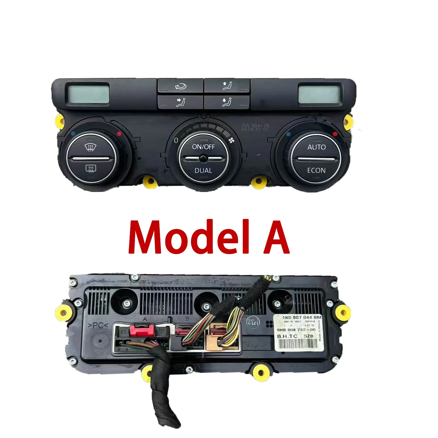 Chengcheng – schakelaar voor de airconditioning van een Volkswagen Magotan B6 MK5 of Golf 6, bedieningspaneel voor de klimaatregeling en verwarming.